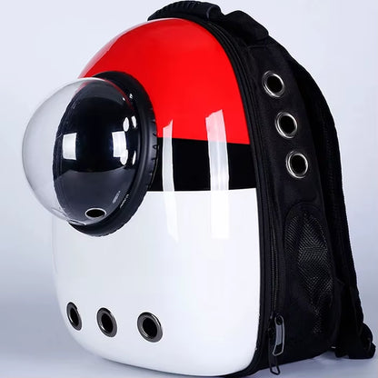 Space Capsule for Pet Astronaut Bubble Transport Dog Travel Windproof Breathable Carrying Pet Backpack Cat Carrier