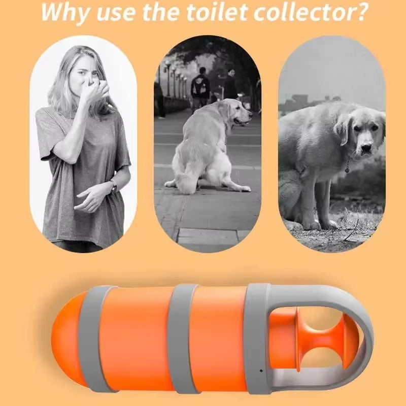 New Zero-Contact Pet Toilet Picker Walking Dog Portable Excrement Shovel Picker Excrement Garbage Bag Dispenser Dog Accessories