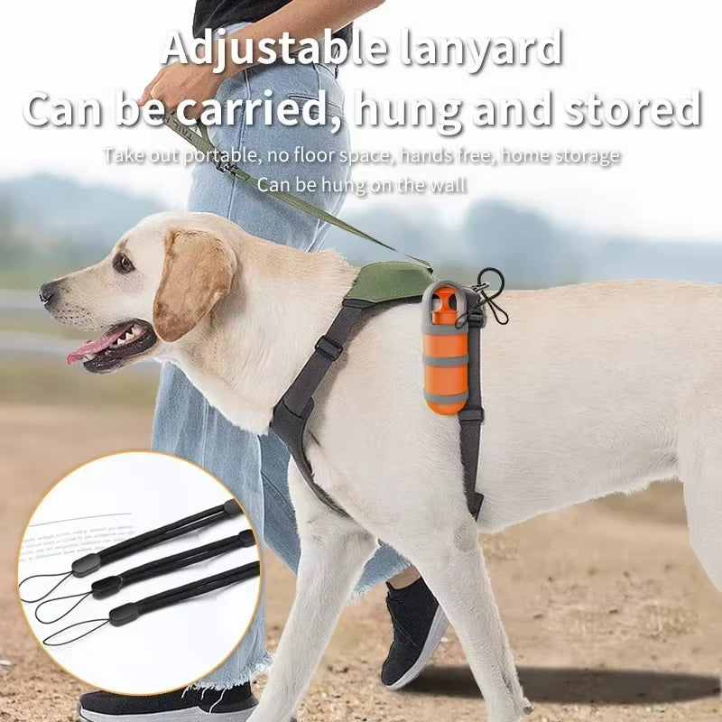 New Zero-Contact Pet Toilet Picker Walking Dog Portable Excrement Shovel Picker Excrement Garbage Bag Dispenser Dog Accessories