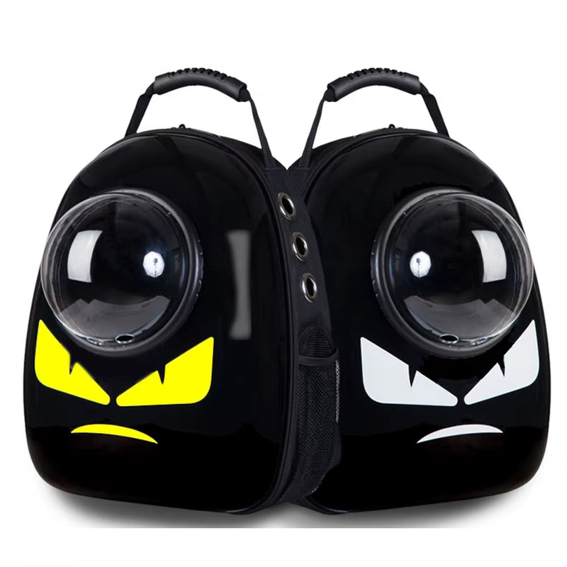 Space Capsule for Pet Astronaut Bubble Transport Dog Travel Windproof Breathable Carrying Pet Backpack Cat Carrier