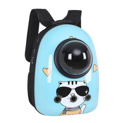 Space Capsule for Pet Astronaut Bubble Transport Dog Travel Windproof Breathable Carrying Pet Backpack Cat Carrier