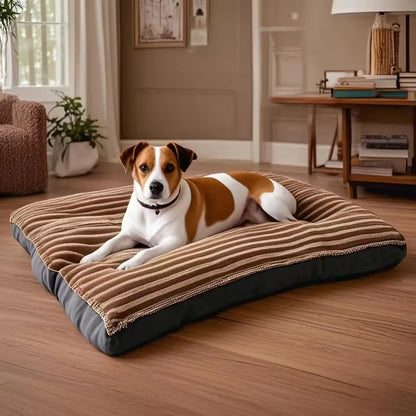 Big Dog Mat Corduroy Pad for Medium Large Dogs Oversize Pet Sleeping Bed Big Thicken Dog Sofa Removable Washable Pet Supplies