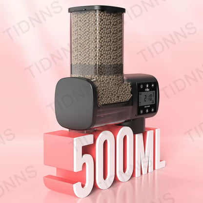 Jebao Adjustable Smart Automatic Feed Feeder with LCD Indicates Timer Automatic Fish Tank Auto Feeder Aquarium Accessories