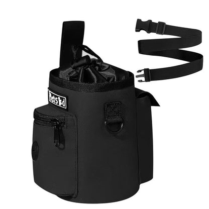 Pet Dog Treats Bag Portable Outdoor Dog Food Pouch for Training Feeding Bag Large Capacity Pet Trainer Waist Bag for Dog