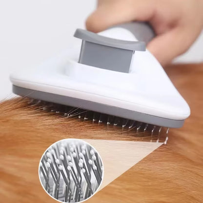 One-Click Hair Removal Pet Comb Styling Hair Removal Cat Comb Automatic Hair Removal Beauty Dog Comb Brush